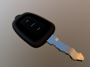 car key 3D 모델