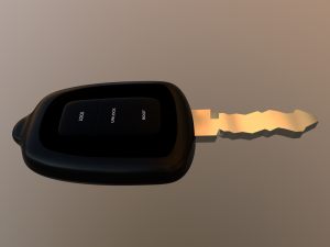 car key 3D Model
