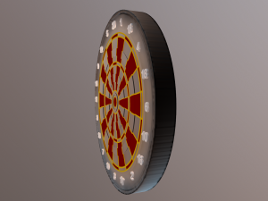 dartboard 3D Model