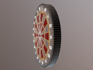 dartboard 3D Model