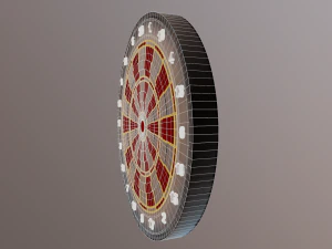 dartboard 3D Model