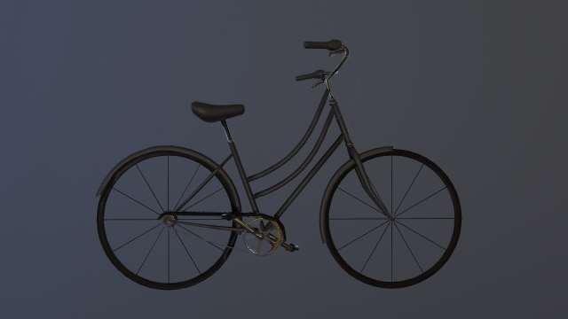 bicycle stylex 3D Model .c4d .max .obj .3ds .fbx .stl .blend