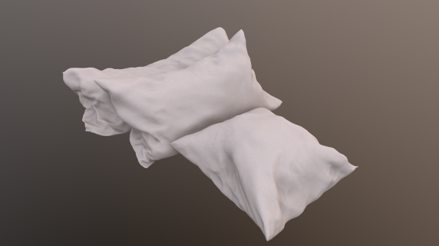 pillows kit Model 3D .c4d .max .obj .3ds .fbx .stl .blend