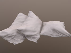 pillows kit Model 3D