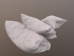 pillows kit Model 3D
