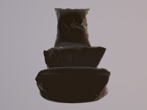 pillows kit Model 3D