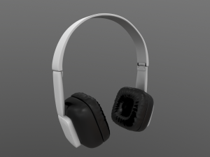 headphone b-w Model 3D