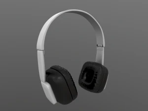 fone de ouvido b-w Modelo 3D