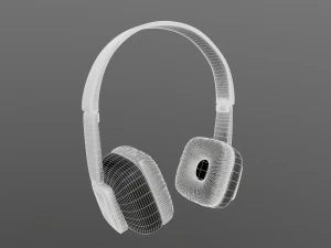 fone de ouvido b-w Modelo 3D