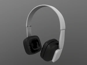 fone de ouvido b-w Modelo 3D