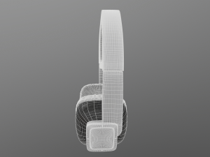 headphone b-w Modèle 3D