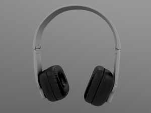 headphone b-w Modèle 3D
