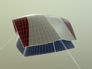 camping tent - summer nights Modello 3D