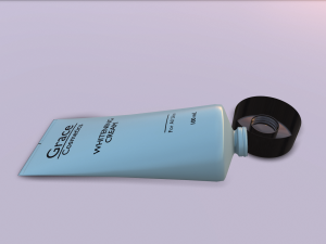 whitening cream - grace cosmetics 3D 모델