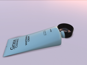 whitening cream - grace cosmetics 3D 모델