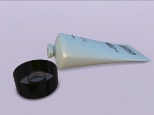whitening cream - grace cosmetics 3D 모델