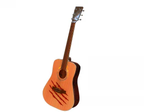 special acoustic guitar - asset high poly 3D Model