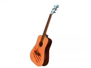 special acoustic guitar - asset high poly 3D Model