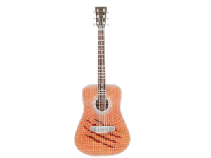 special acoustic guitar - asset high poly 3D Model