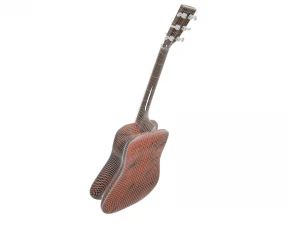 special acoustic guitar - asset high poly 3D Model