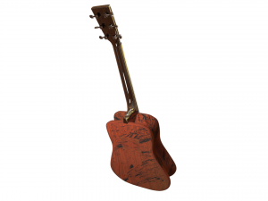 special acoustic guitar - asset high poly 3D 모델