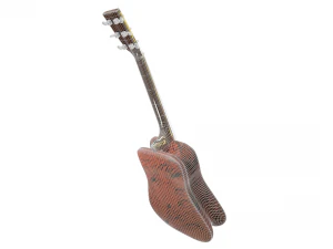 special acoustic guitar - asset high poly 3D Model