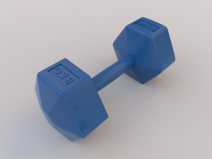 heros dumbbell 3D Model