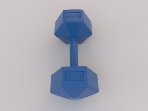 heros dumbbell 3D Model