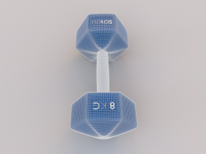 heros dumbbell 3D Model