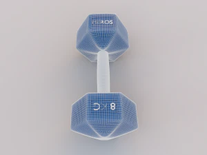 heros dumbbell 3D Model