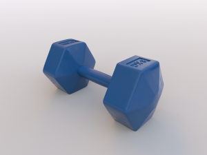heros dumbbell 3D Model