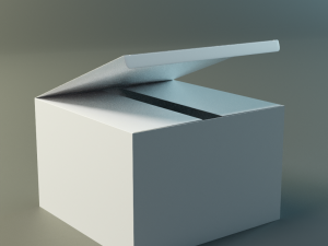 product box rectangular 3D Model