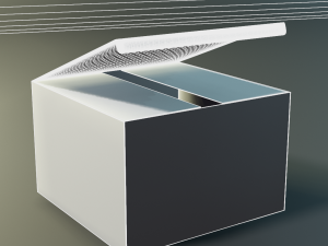 product box rectangular Model 3D