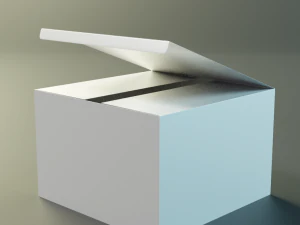 product box rectangular 3D Model