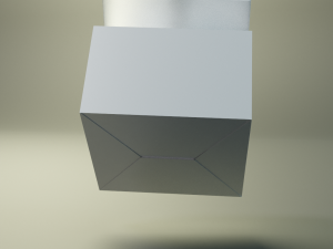 product box rectangular Model 3D
