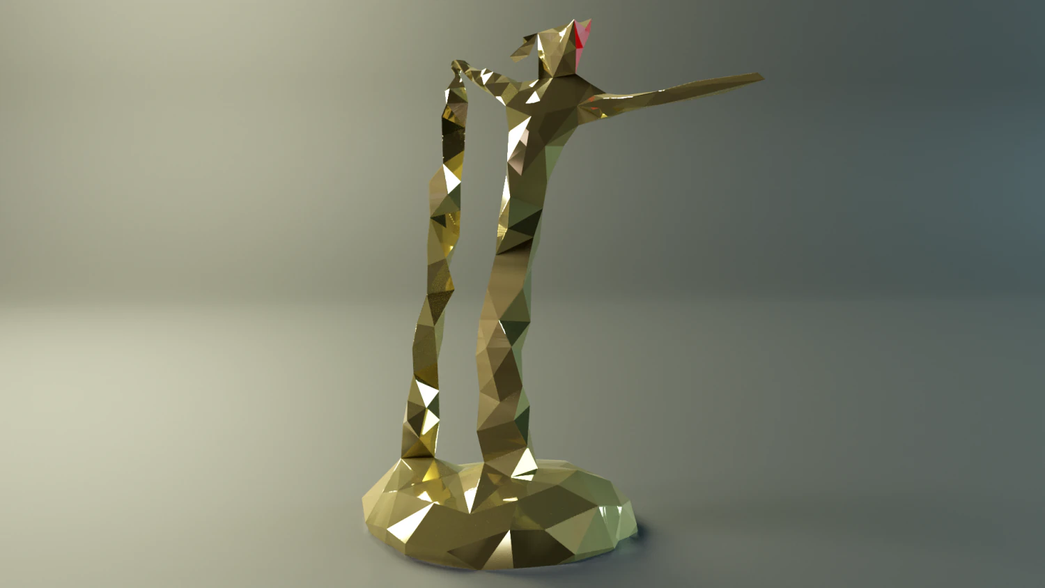 Geo man art 3D Model .c4d .max .obj .3ds .fbx .stl .blend 