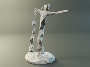 Geo man art 3Dモデル
