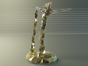 Geo man art 3Dモデル