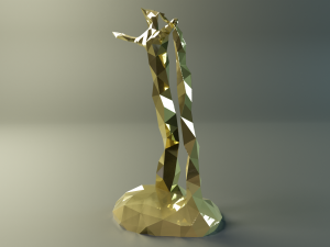 Geo man art 3Dモデル