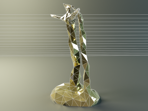 Geo man art 3Dモデル