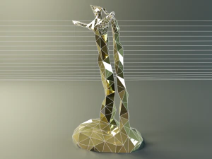 Geo man art 3D Model