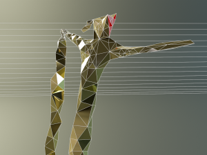 Geo man art 3Dモデル