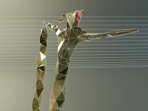 Geo man art 3D Model