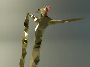 Geo man art 3D Model