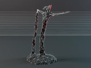Geo man art 3D Model