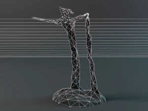 Geo man art 3D Model