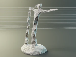Geo man art 3D Model