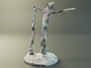 Geo man art 3Dモデル