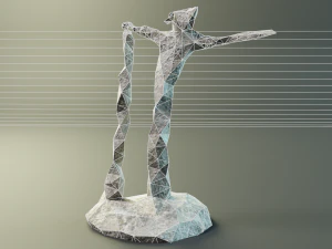 Geo man art 3D Model