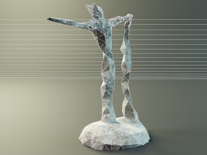 Geo man art 3Dモデル